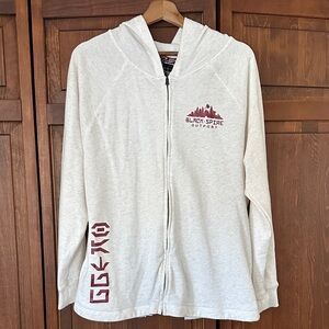 Star Wars Gray Hoodie with Maroon Accents